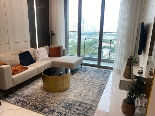 Cho thuê căn hộ 2 Phòng ngủ Tilia Residences|Empire City|93m2 |Đầy đủ nội thất|View Landmark 81